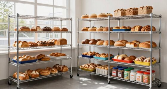 top nsf bakery shelving