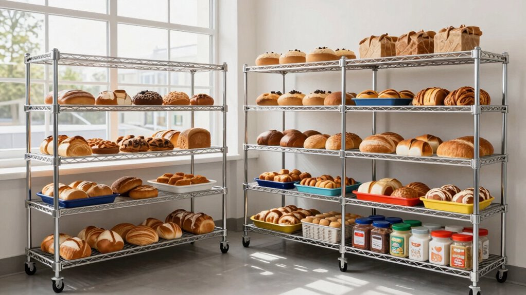 top nsf bakery shelving