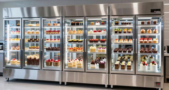 top pastry dessert refrigerators