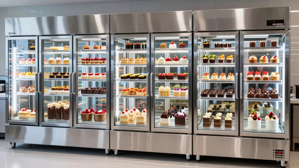 top pastry dessert refrigerators