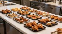 top pastry warming trays