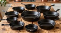 top pre seasoned cast iron sets