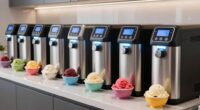 top self compressing ice cream makers