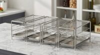 top sheet pan storage racks