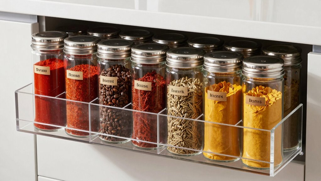 top spice drawer organizers