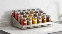 top spice rack organization