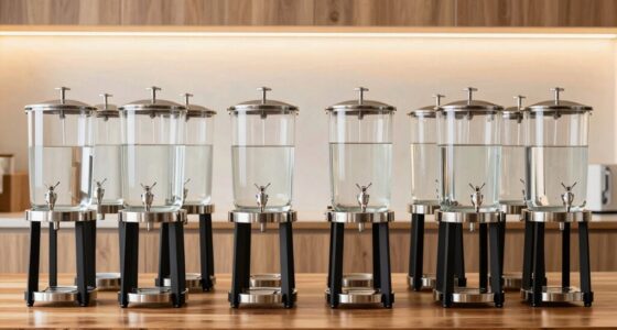 top stainless beverage dispensers