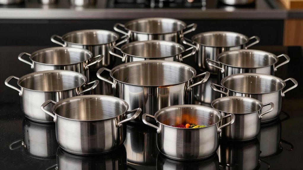 top stainless steel biryani pots