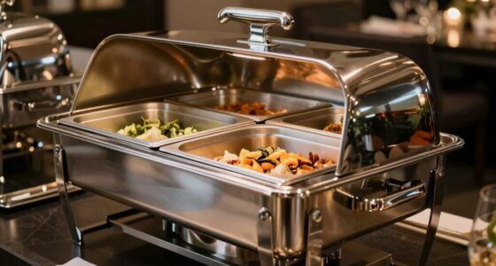 top stainless steel buffet sets