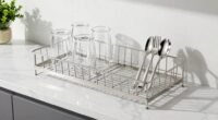 top stainless steel dish racks
