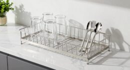 top stainless steel dish racks