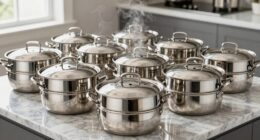top stainless steel idli steamers