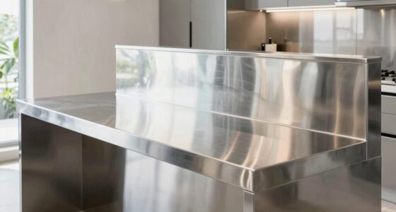 top stainless steel kitchen prep tables