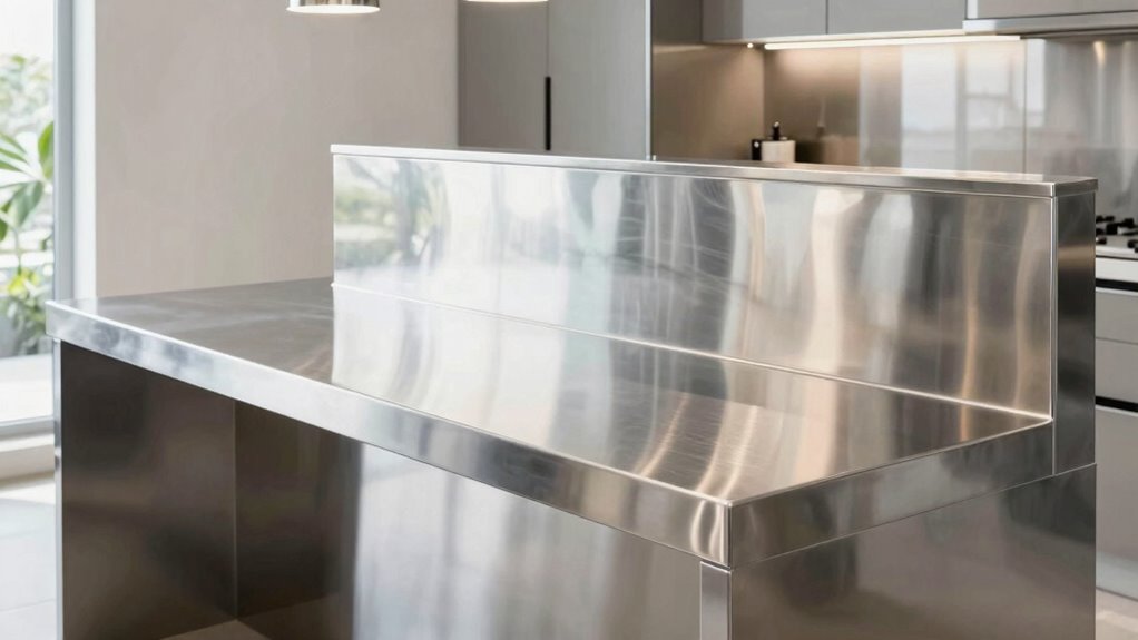 top stainless steel kitchen prep tables