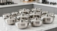 top stainless steel mixing sets
