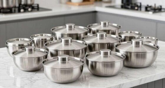 top stainless steel mixing sets
