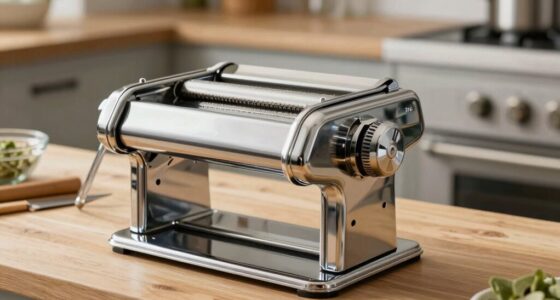 top stainless steel pasta rollers