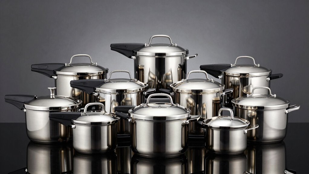top stainless steel pressure cookers