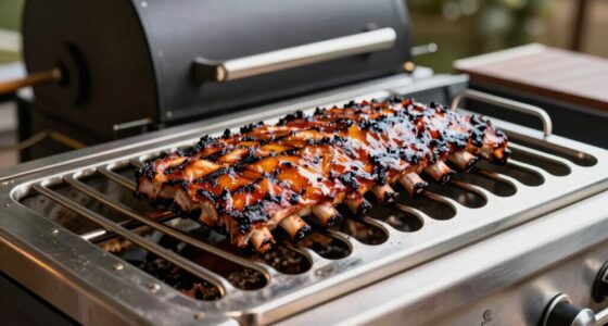 top stainless steel rib racks