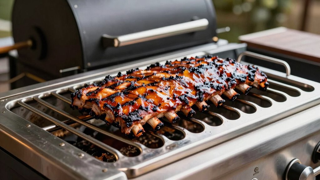 top stainless steel rib racks