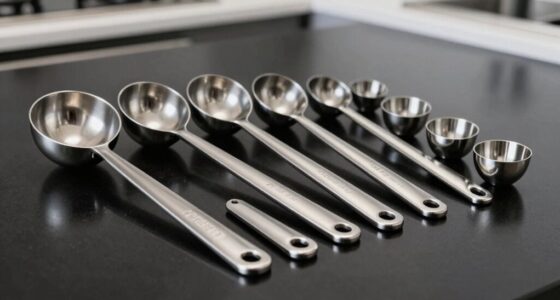 top stainless steel scoop sets