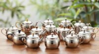 top stainless tea infuser pots