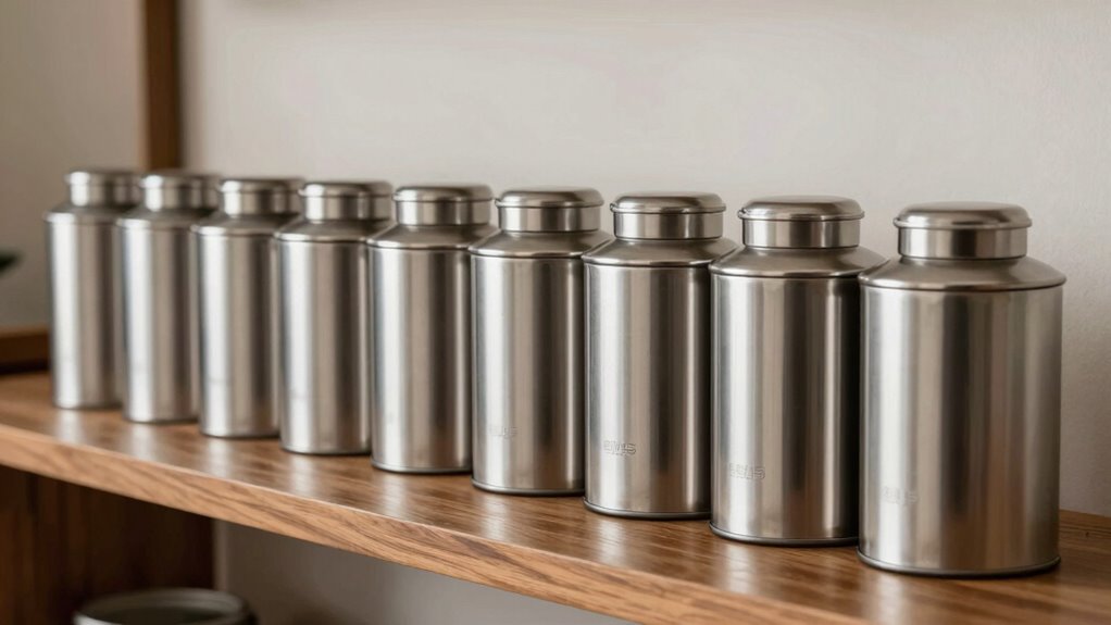 top tea leaf storage containers