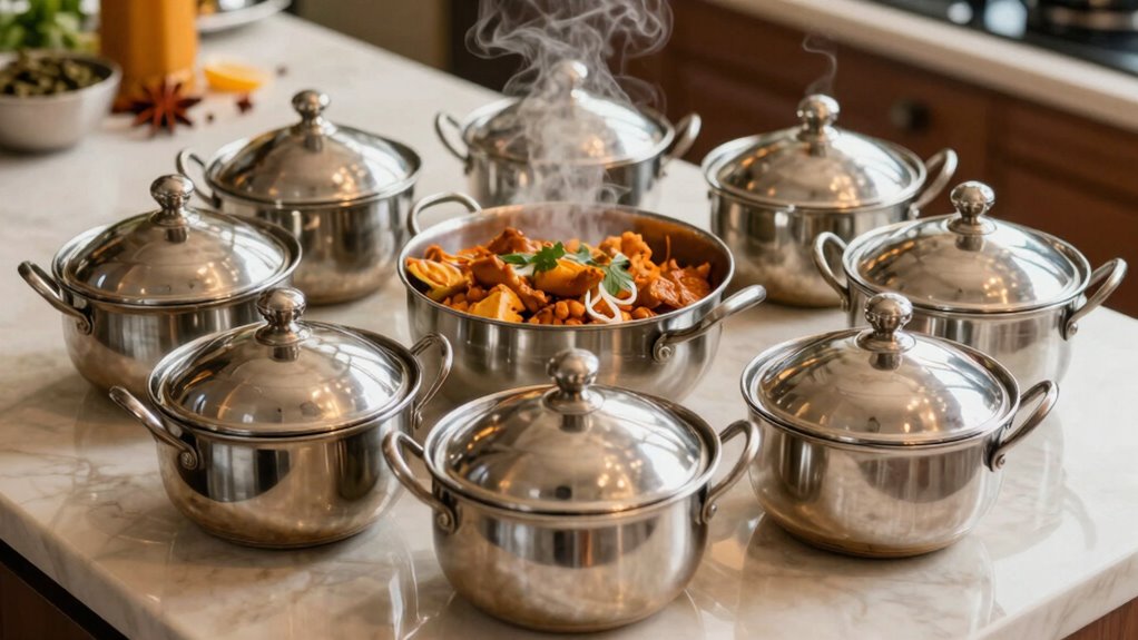 top triply stainless cookware