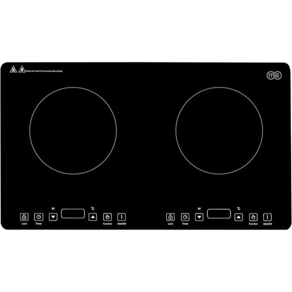 OMEO Double Induction Cooktop with Touch Control