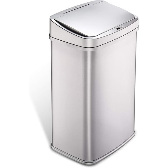 Ninestars Touchless Motion Sensor Trash Can 50L