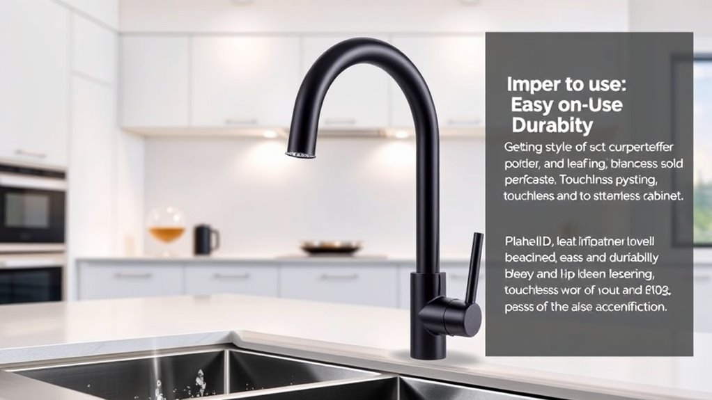 touchless faucet selection criteria
