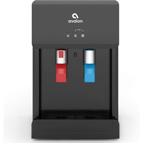 Avalon B8BLK Touchless Water Cooler with Filters