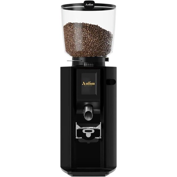 Luna Commercial Espresso Grinder with Touchscreen and Flat Burrs