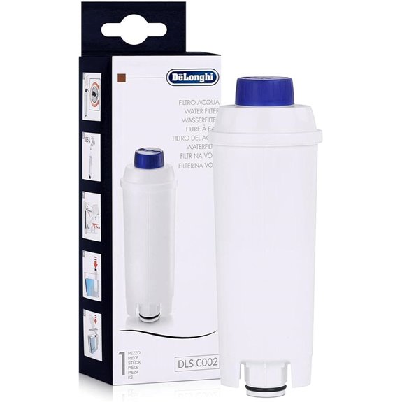 DE'LONGHI WATER FILTER SOFTENER DLSC002 (Pack of 1)-White