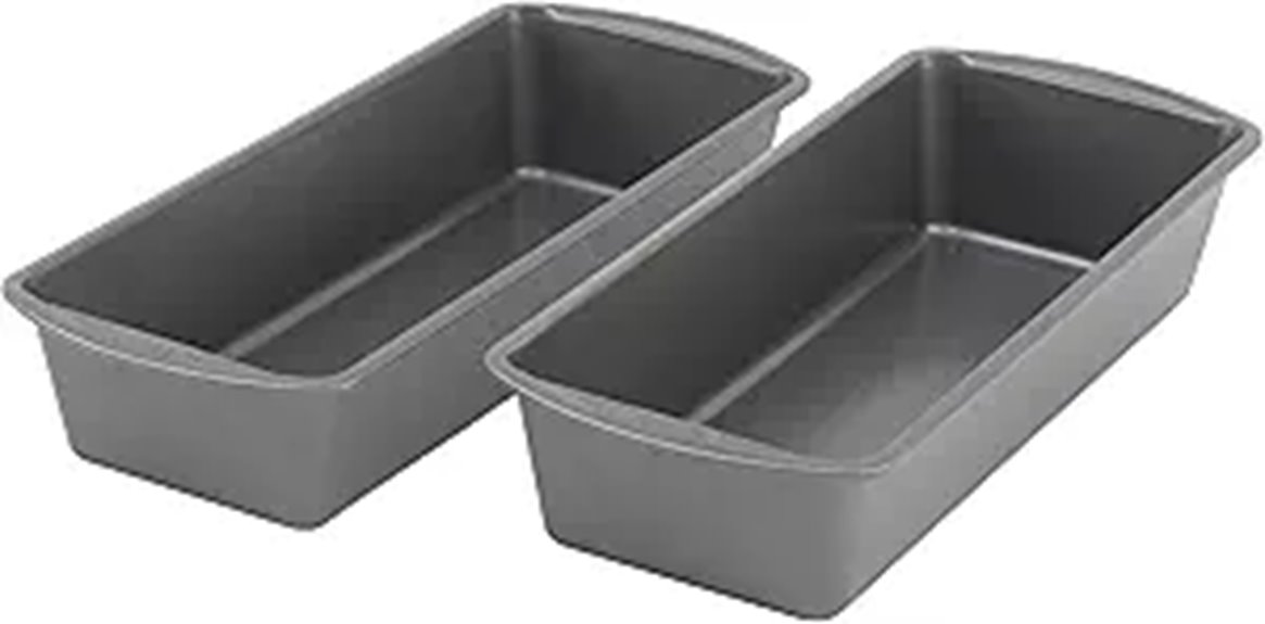 GoodCook 2-Pack Nonstick Steel Bread Loaf Pans