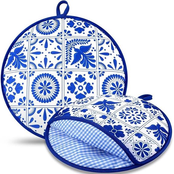 Honeydak 2 Pcs 12-Inch Tortilla Warmer Pouch