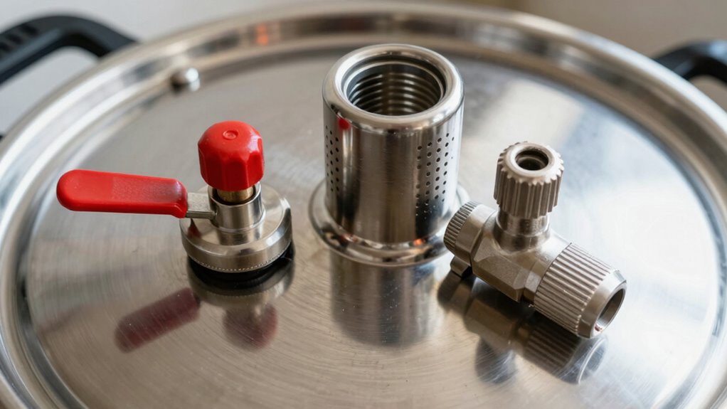 types of pressure release valves