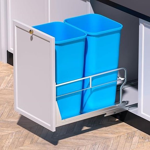 Insputer Dual Pull-Out Trash Can Under Cabinet