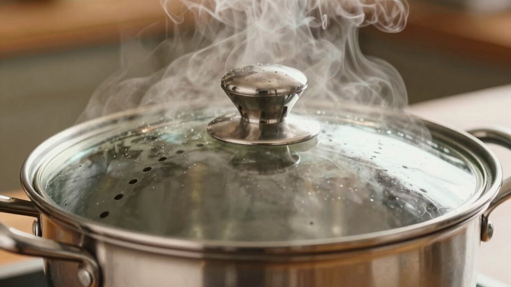 uneven heating causes lid rattles