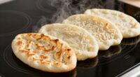 uneven heating of flatbreads