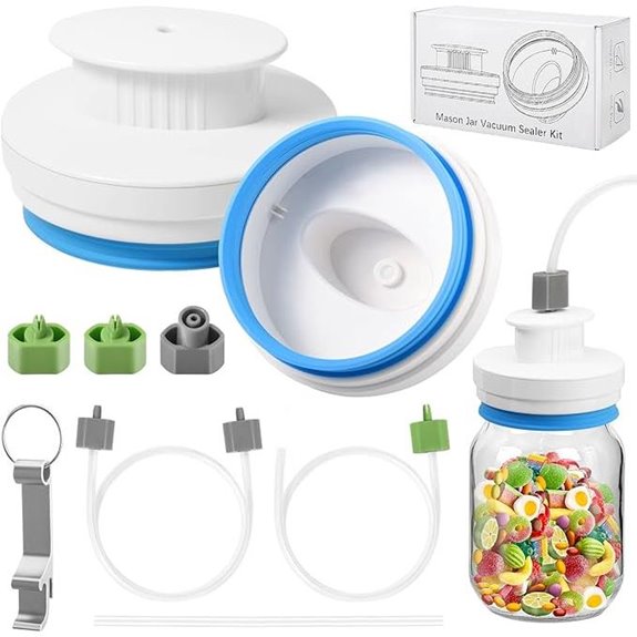 Upgraded Mason Jar Canning Sealer Kit for FoodSaver