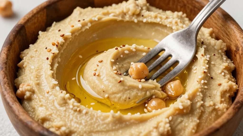 use common tools for smooth hummus