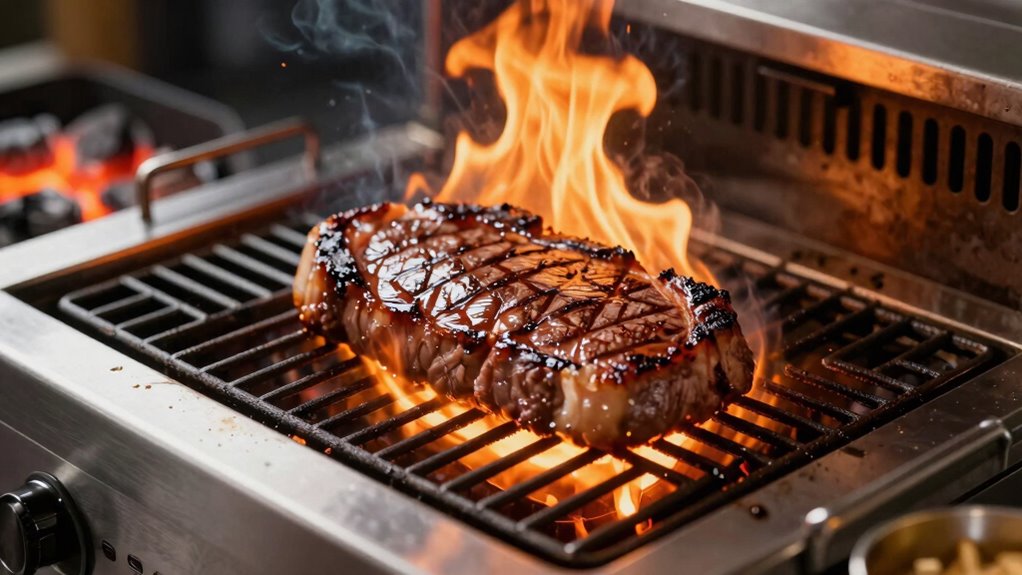 use direct heat carefully