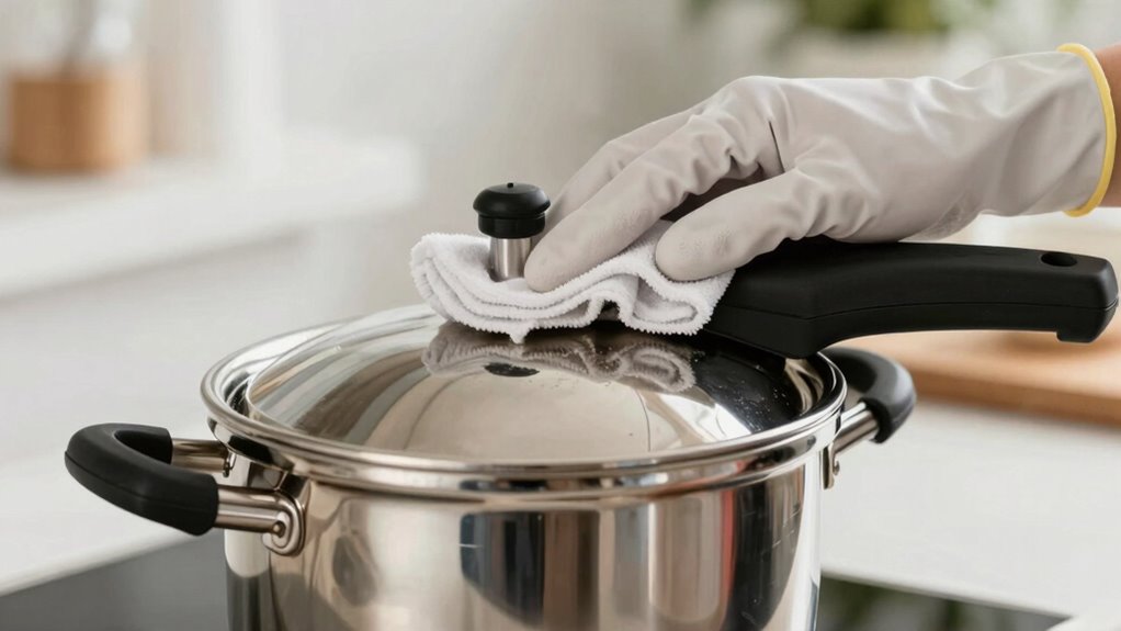 use gentle chemical free cleaners