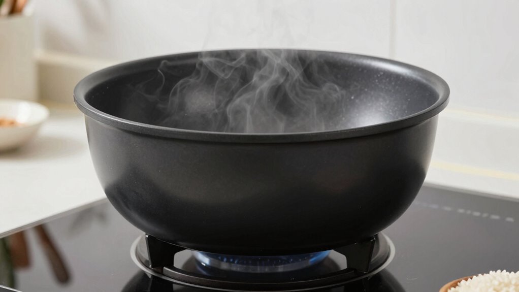 use gentle nonmetal utensils