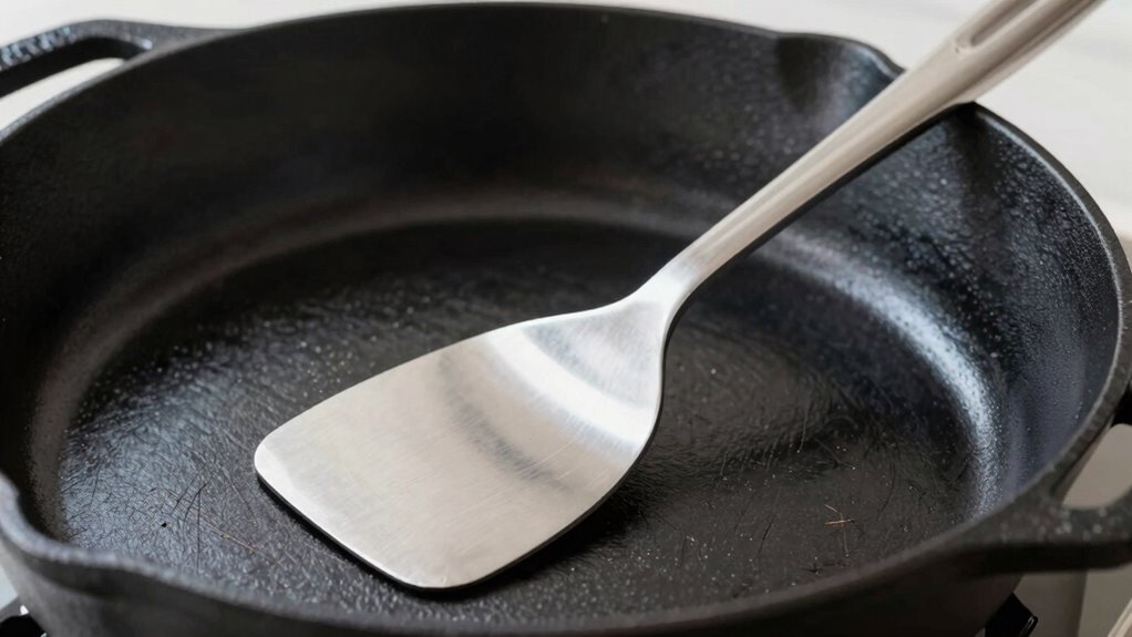 use gentle smooth utensils