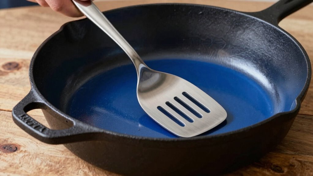 use gentle utensil choices