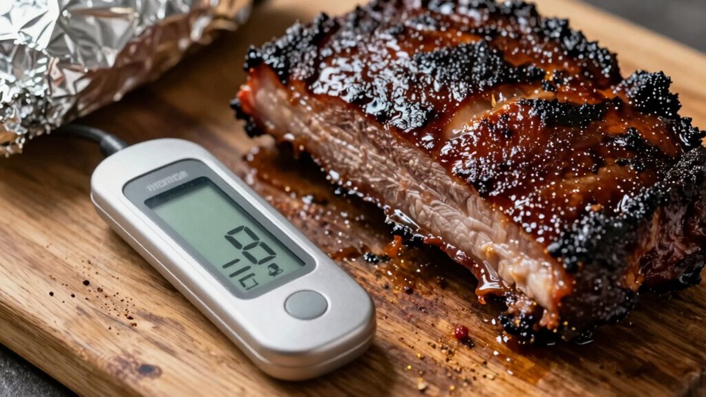 use internal temperature consistently