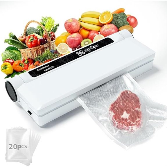 Food Vacuum Sealer with Suction & Bags