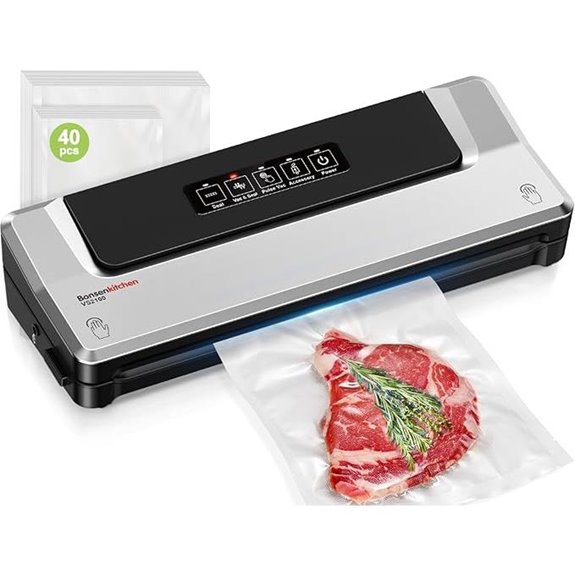 Bonsenkitchen Vacuum Sealer with 40 Bags